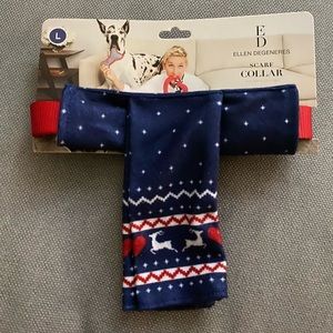 Ellen Degeneres Dog Scarf Collar